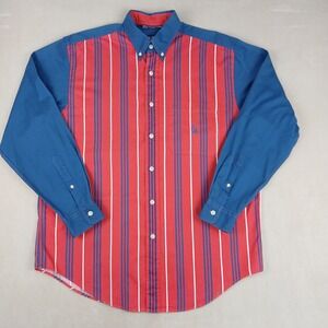 Vintage Nautica Medium Mens Shirt Button Down Long Sleeve City Preppy